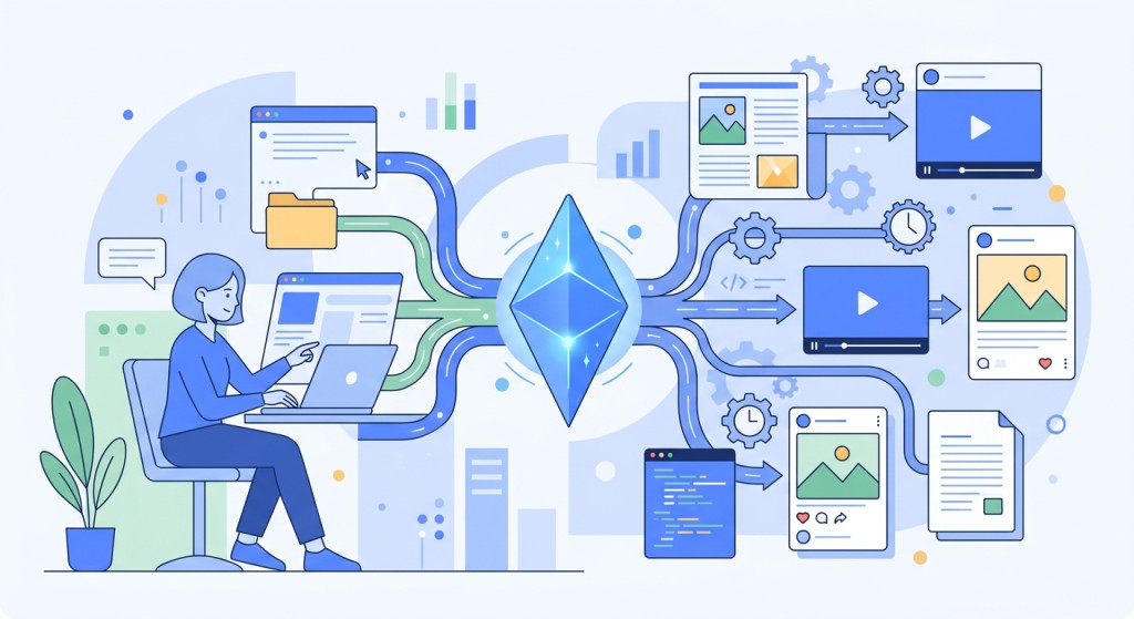 comment automatiser son contenu avec google gemini